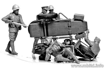 1/35 Master Box - Soviet & German Military Men (Summer 1941) 3590 - MPM Hobbies