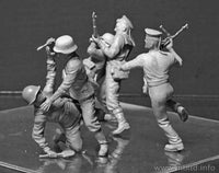 1/35 Master Box - Soviet Marines and German Infantry 35152 - MPM Hobbies