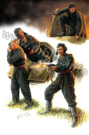 1/35 Master Box - Soviet Tankmen (Kursk 1943) 3532 - MPM Hobbies