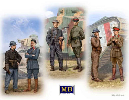 1/35 Master Box - Tankmen of WWI Era 35134 - MPM Hobbies
