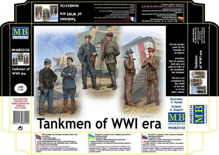 1/35 Master Box - Tankmen of WWI Era 35134 - MPM Hobbies