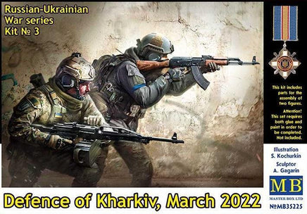 1/35 Master Box - Ukrainian Soldiers Defense of Kharkiv 35225 - MPM Hobbies