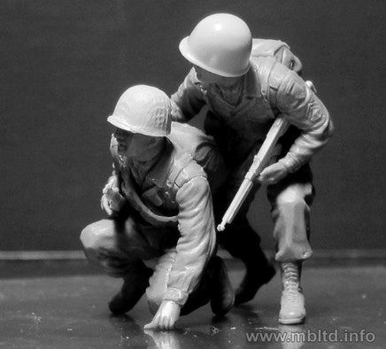 1/35 Master Box - US and German Paratroopers (South Europe, 1944) 35157 - MPM Hobbies