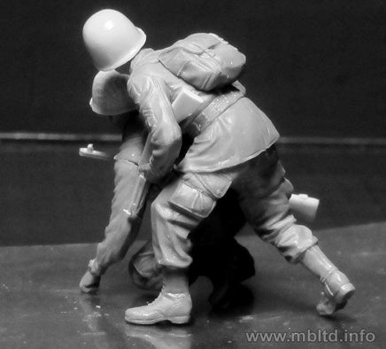 1/35 Master Box - US and German Paratroopers (South Europe, 1944) 35157 - MPM Hobbies