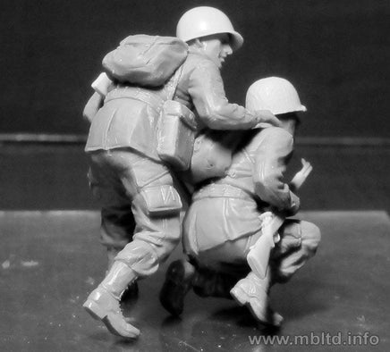 1/35 Master Box - US and German Paratroopers (South Europe, 1944) 35157 - MPM Hobbies