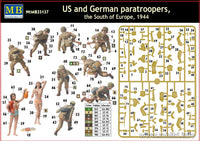 1/35 Master Box - US and German Paratroopers (South Europe, 1944) 35157 - MPM Hobbies