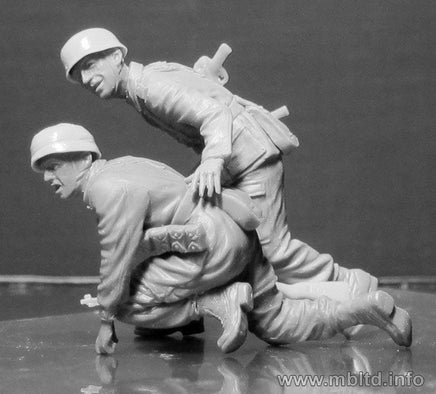 1/35 Master Box - US and German Paratroopers (South Europe, 1944) 35157 - MPM Hobbies