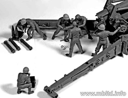 1/35 Master Box - US Artillery Crew (Vietnam War 1965-1973) 3577 - MPM Hobbies