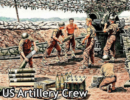 1/35 Master Box - US Artillery Crew (Vietnam War 1965-1973) 3577 - MPM Hobbies