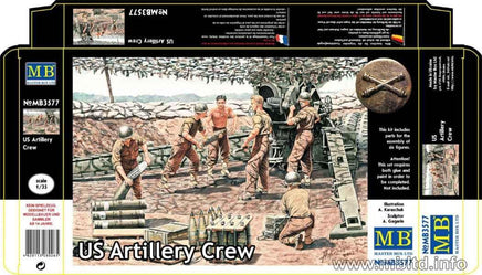 1/35 Master Box - US Artillery Crew (Vietnam War 1965-1973) 3577 - MPM Hobbies