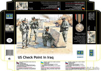 1/35 Master Box - US Check Point (Iraq 2003) 3591 - MPM Hobbies