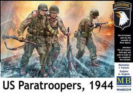 1/35 Master Box - US Paratroopers with Ammunition 35219 - MPM Hobbies