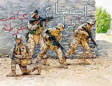 1/35 Master Box - USMC Soldiers Iraq Set #1 - 3575 - MPM Hobbies