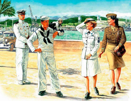 1/35 Master Box - Women at War Series: US Navy Waves 3556 - MPM Hobbies