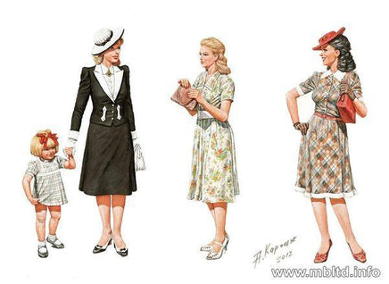 1/35 Master Box - Women of World War II Era 35148 - MPM Hobbies