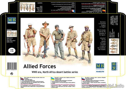 1/35 Master Box - WWII Allied Forces North Africa 3594 - MPM Hobbies