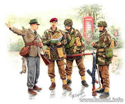1/35 Master Box - WWII British Paratroopers Operation Market Garden 3533 - MPM Hobbies