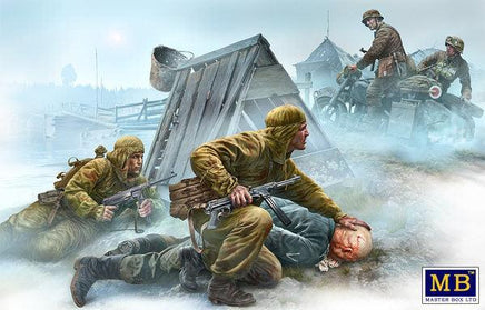 1/35 Master Box - WWII Crossroad Off & Mtrc 35190 - MPM Hobbies