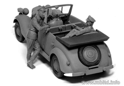 1/35 Master Box - WWII German Military Passengers 3570 - MPM Hobbies