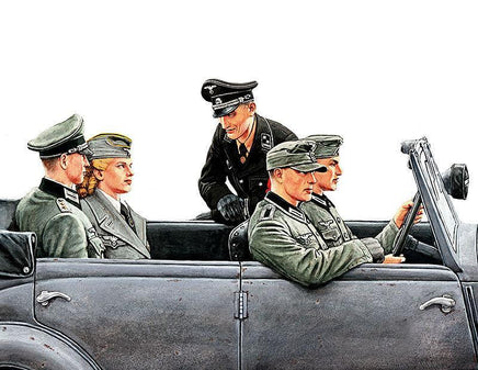 1/35 Master Box - WWII German Military Passengers 3570 - MPM Hobbies