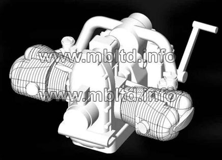1/35 Master Box - WWII German Motorcycle with Sidecar 3528 - MPM Hobbies