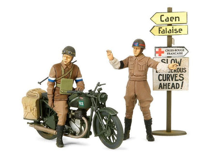 1/35 Tamiya British BSA M20 Motorcycle with Military Police Set 35316 - MPM Hobbies
