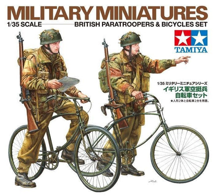 1/35 Tamiya British Paratroopers Set with Bicycles 35333 - MPM Hobbies