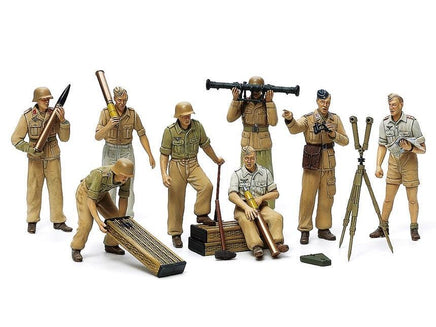1/35 Tamiya German Artillery Crew Set Africa Corps Luftwaffe 35343 - MPM Hobbies