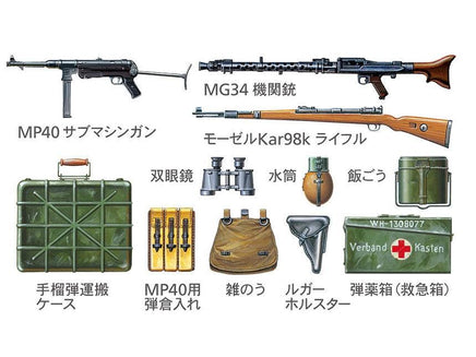 1/35 Tamiya German Infantry Set Mid-WWII 35371 - MPM Hobbies