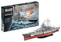 1/350 Revell Germany Battleship Bismarck 5040 - MPM Hobbies