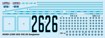 1/350 Trumpeter USS CVE-26 Sangamon 05369 - MPM Hobbies