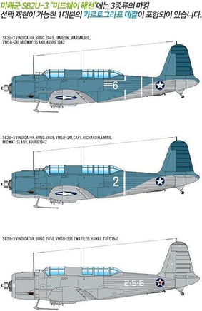 1/48 Academy SB2U-3 "Battle of Midway" 12324 - MPM Hobbies