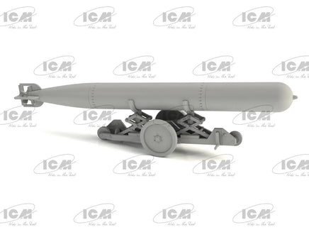 1/48 ICM WWII British Torpedo Trailer 48405 - MPM Hobbies