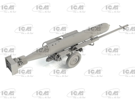 1/48 ICM WWII German Torpedo Trailer 48404 - MPM Hobbies