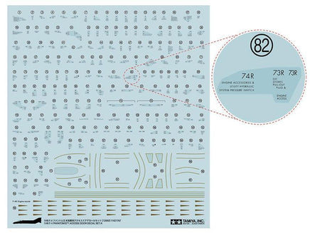 1/48 Tamiya F-4 Phantom II Decal Set A 12692 - MPM Hobbies
