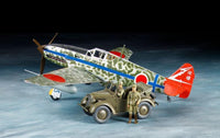 1/48 Tamiya KAWASAKI KI-61-ID HIEN TONY with 4x4 Light Vehicle Kurogane 25203 - MPM Hobbies