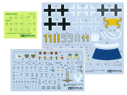 1/48 Tamiya Messerschmitt Bf109 G-6 - 61117 - MPM Hobbies