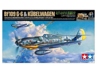 1/48 Tamiya MESSERSCHMITT BF109 G-6 W/Kubelwagen Type 82 25204 - MPM Hobbies