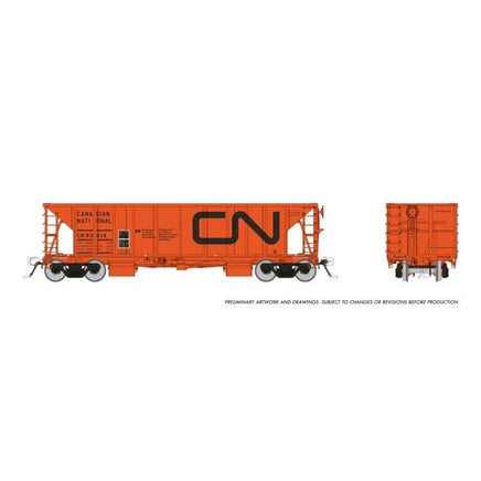 HO Rapido NSC Ballast Car: CN Branchline: 6-Pack #2 - MPM Hobbies