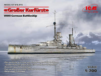 1/700 ICM “Groβer Kurfürst” - WWI German Battleship (Full Hull & Waterline) S015 - MPM Hobbies