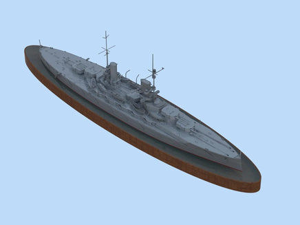 1/700 ICM “Groβer Kurfürst” - WWI German Battleship (Full Hull & Waterline) S015 - MPM Hobbies