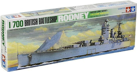 1/700 Tamiya British Rodney Battleship Kit 77502 - MPM Hobbies