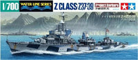 1/700 Tamiya German Destroyer Z Class 31908 - MPM Hobbies