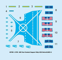 1/700 Trumpeter AOE Fast Combat Support Ship USS Detroit (AOE-4) 05786 - MPM Hobbies