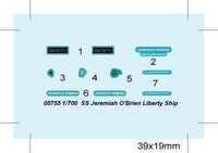 1/700 Trumpeter SS Jeremiah O’Brien Liberty Ship 05755 - MPM Hobbies