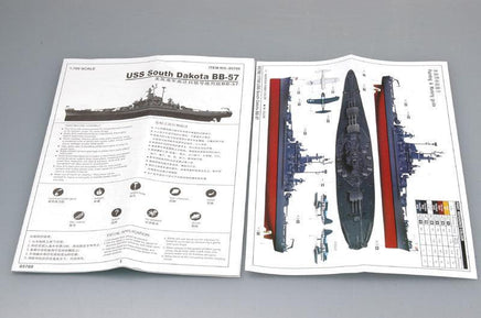 1/700 Trumpeter U.S.S. South Dakota BB-57 05760 - MPM Hobbies