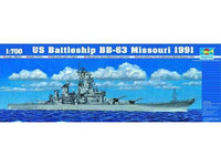 1/700 Trumpeter US Battleship BB-63 Missouri 1991 05705 - MPM Hobbies