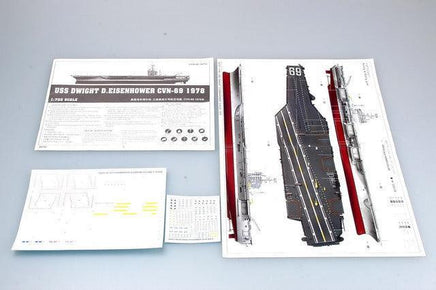 1/700 Trumpeter USS Dwight D. Eisenhower CVN-69 1978 05753 - MPM Hobbies