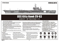 1/700 Trumpeter USS Kitty Hawk CV-63 06714 - MPM Hobbies