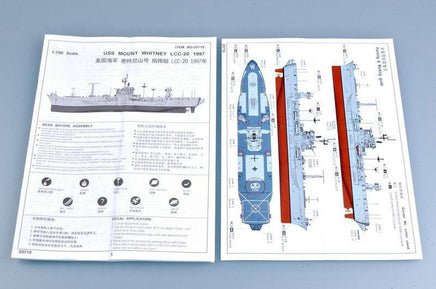 1/700 Trumpeter USS Mount Whitney LCC-20 1997 05719 - MPM Hobbies